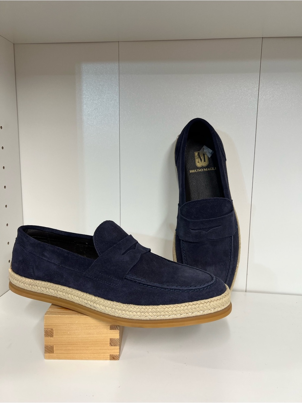 🔥🔥 Bruno Magli Alfama Espadrille Loafers men size 7.5 new